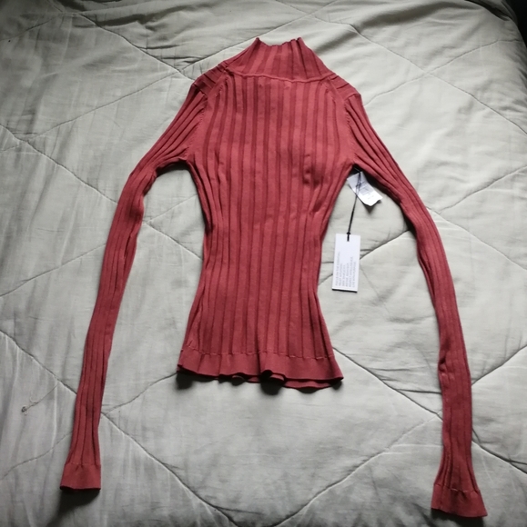BABATON Victor Turtleneck Ribbed XXS Aritzia NWT - Picture 6 of 8